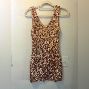 Gold Sparkle Dress